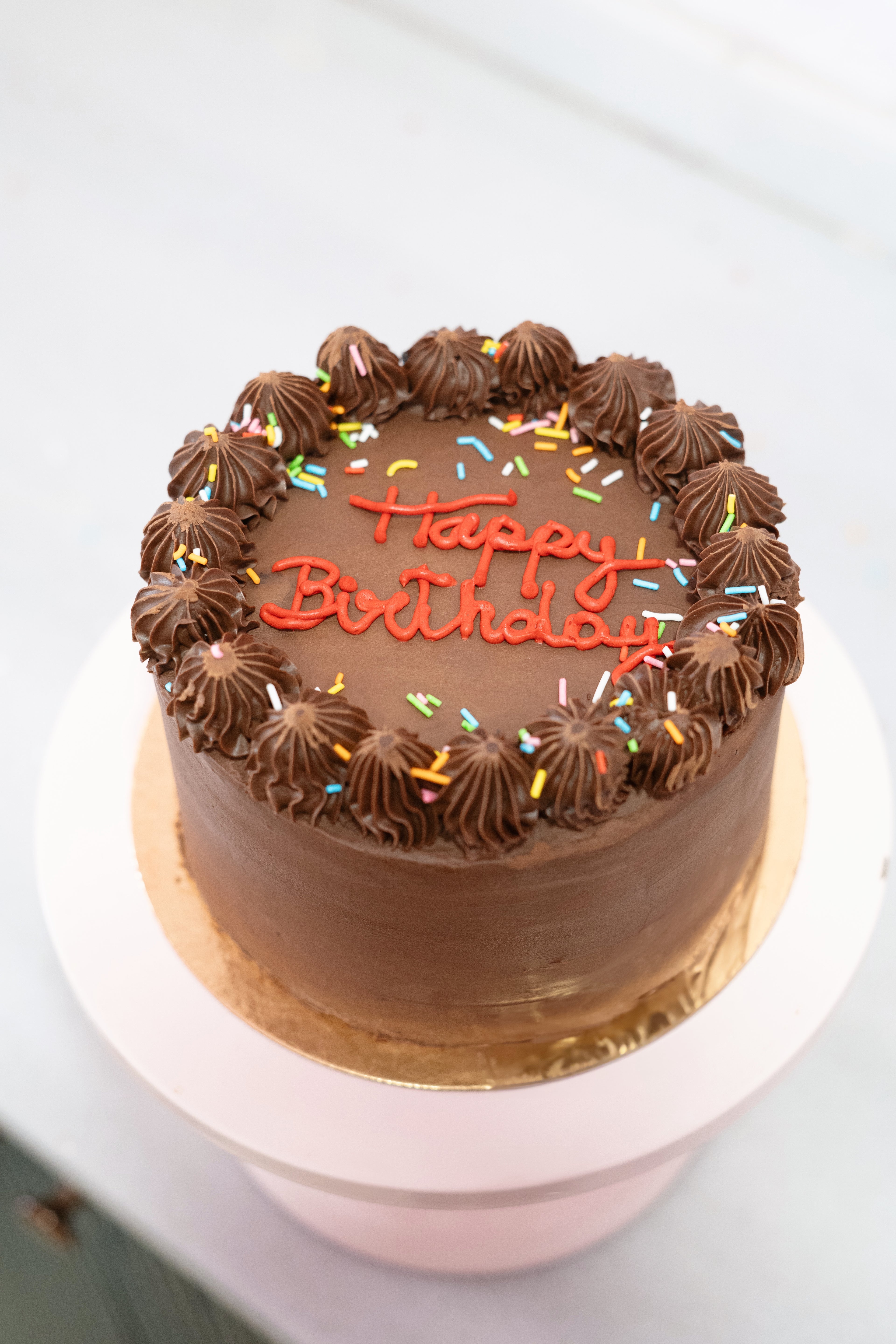Happy Birthday Chocolate Cake / Pastel