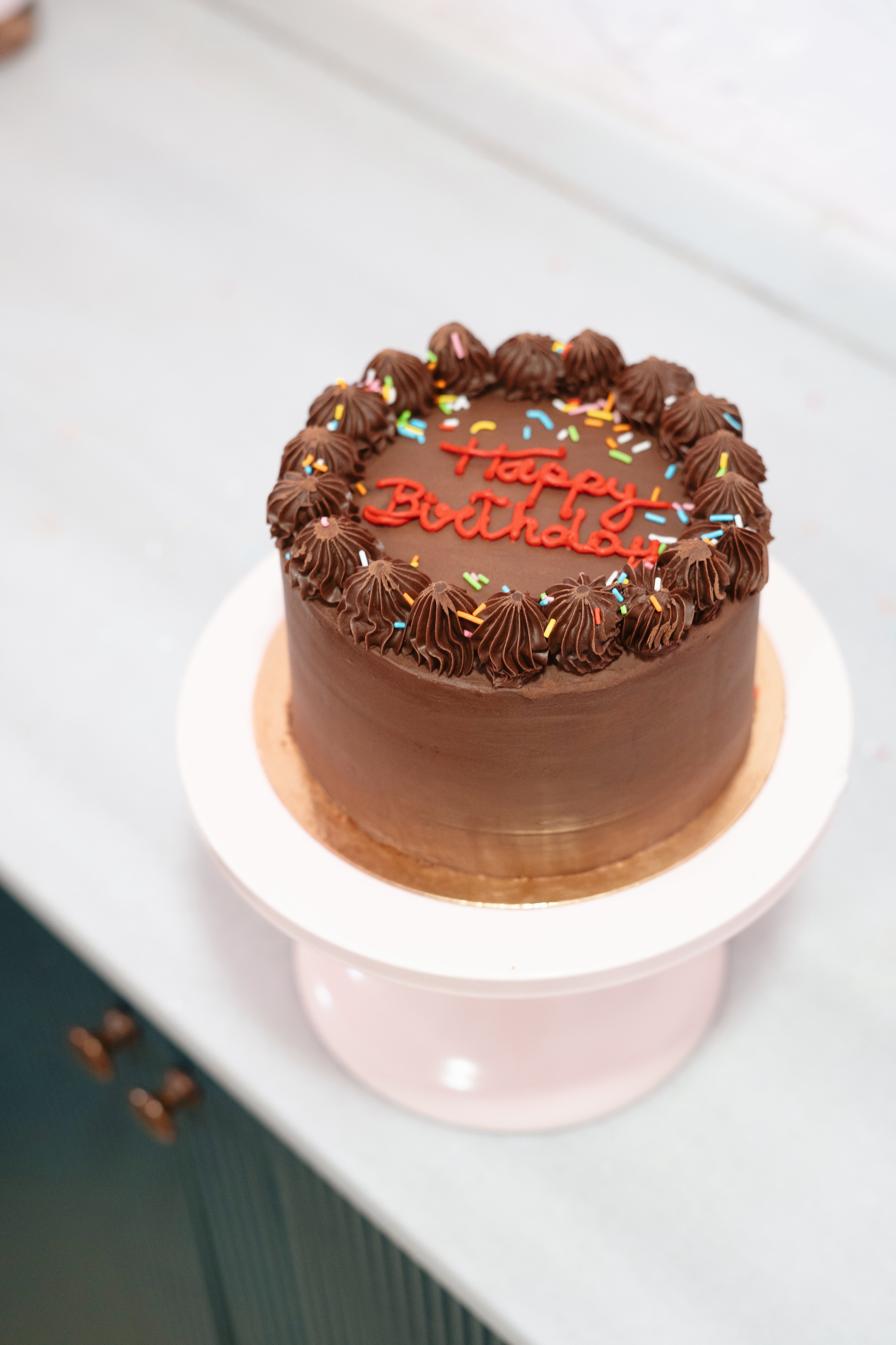 Happy Birthday Chocolate Cake / Pastel