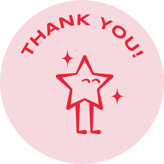 Gift Add on: inc ‘Thank You’ Topper, Card, Mesh Paper, Ribbon
