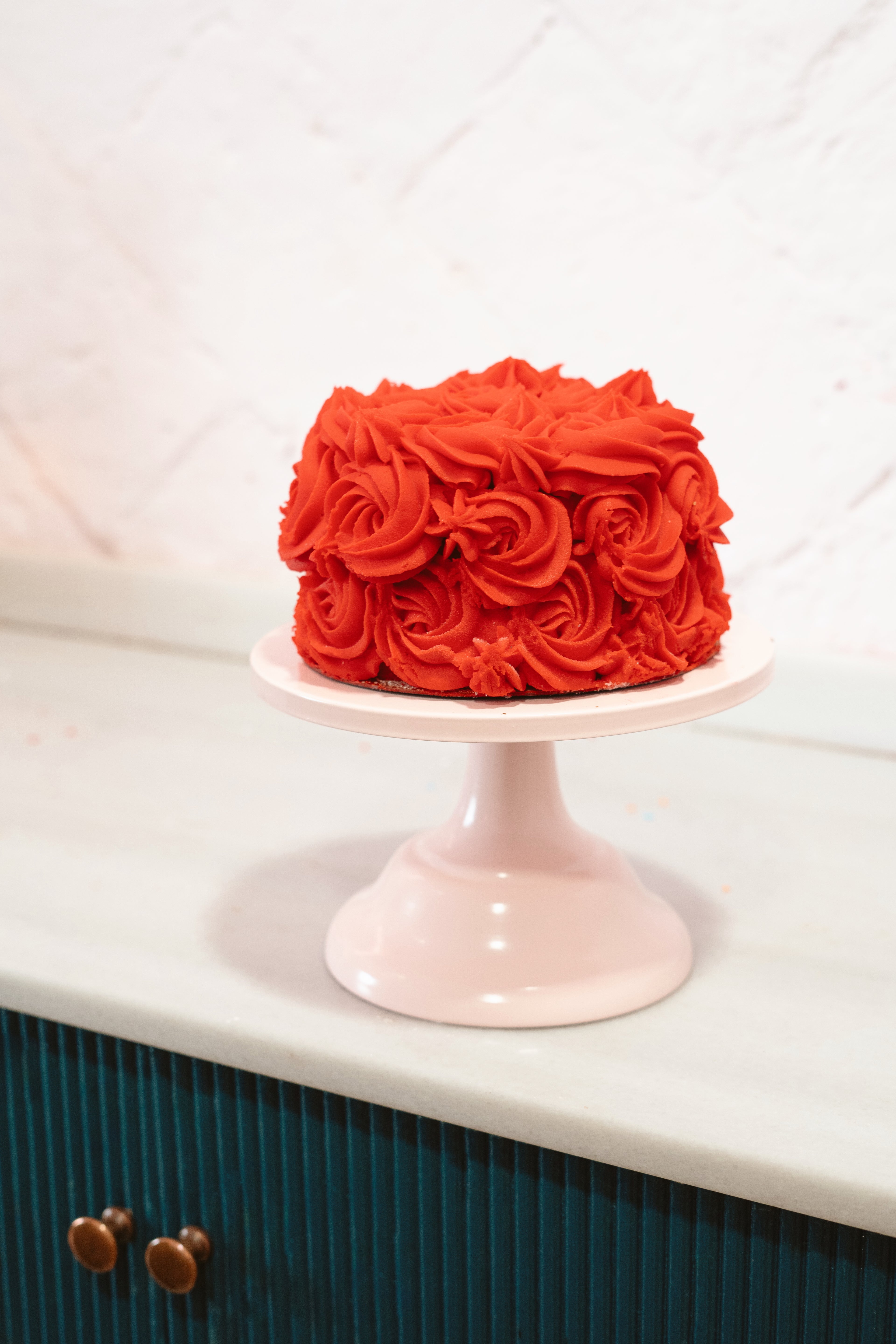 Red Vanilla Cake / Pastel