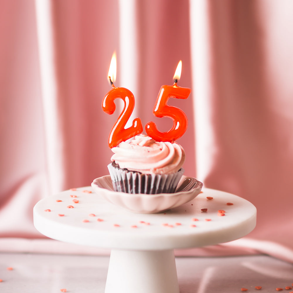Number birthday candle (by number)
