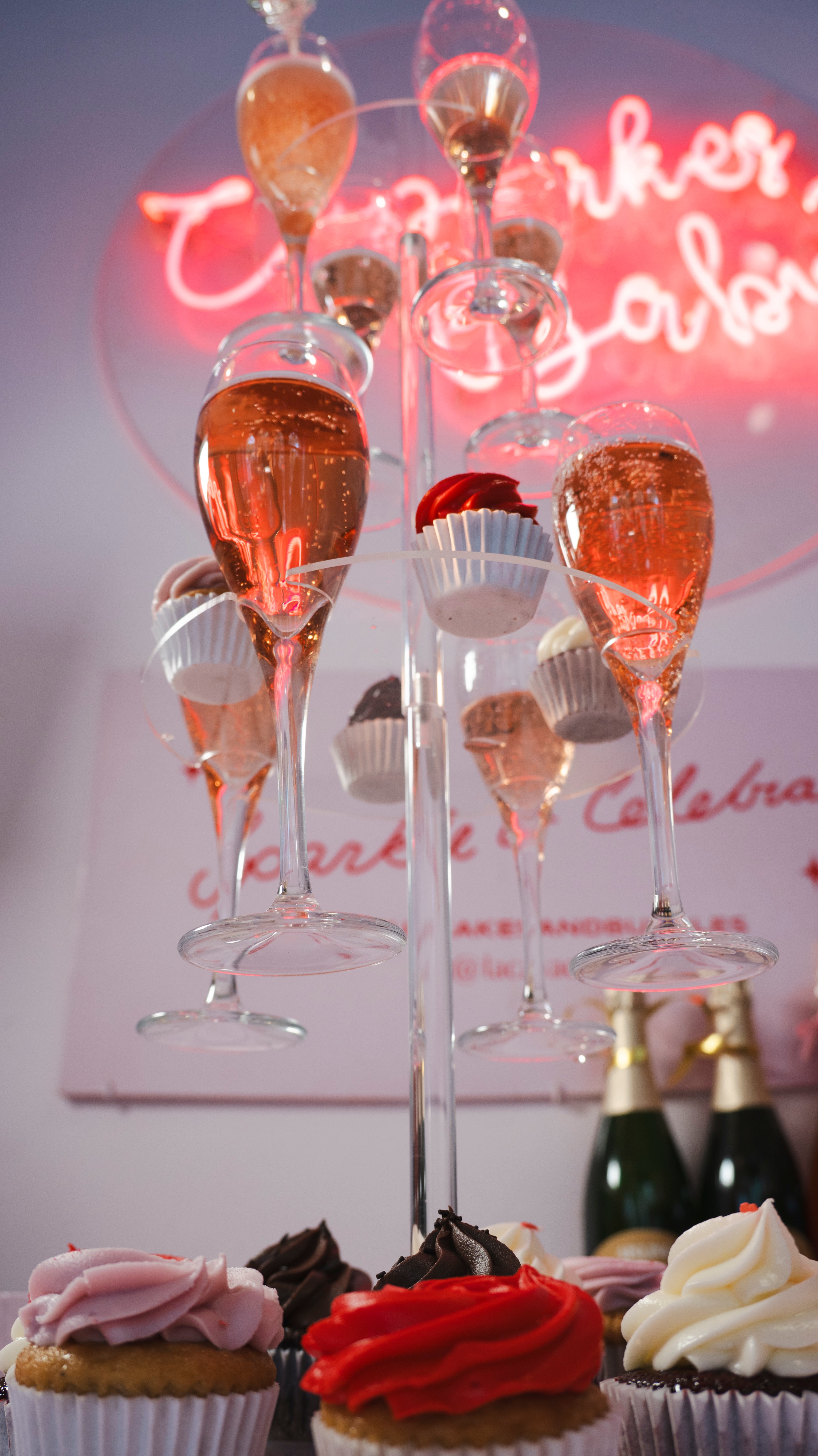 Celebrate! Cupcakes &amp; Cava Tree