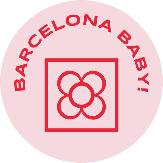 GIFT Barcelona Baby, includes topper, card, gift paper, ribbon