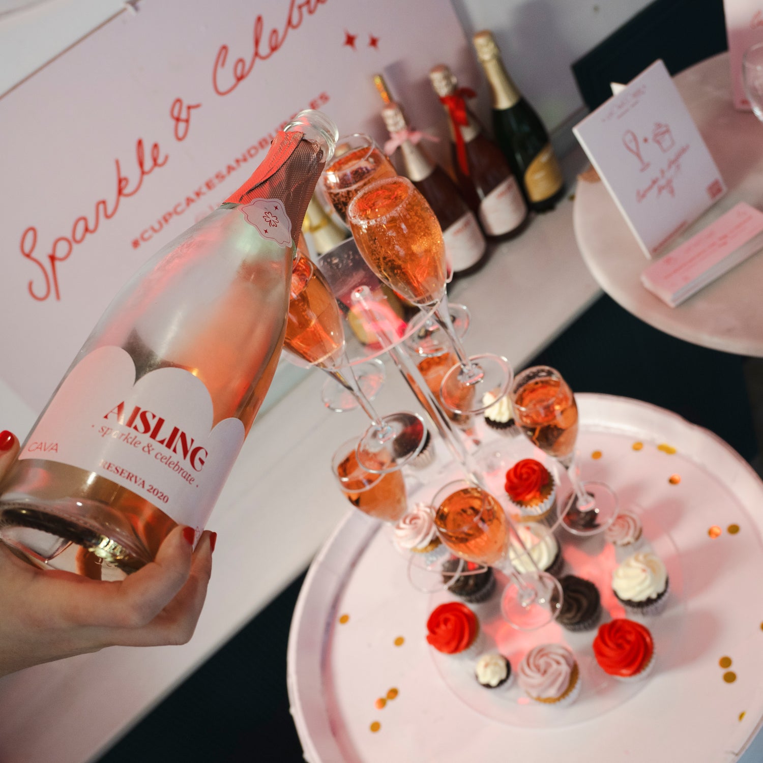 Celebrate! Cupcakes &amp; Cava Tree