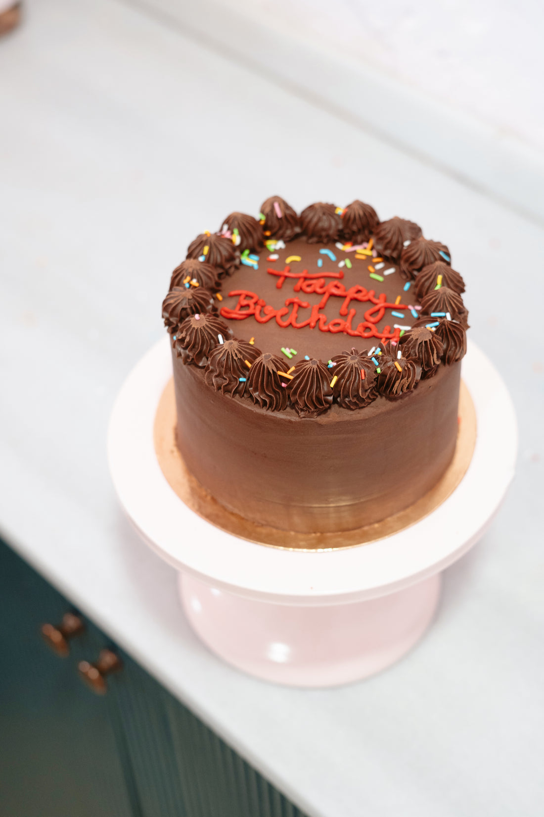 Happy Birthday Chocolate Cake / Pastel