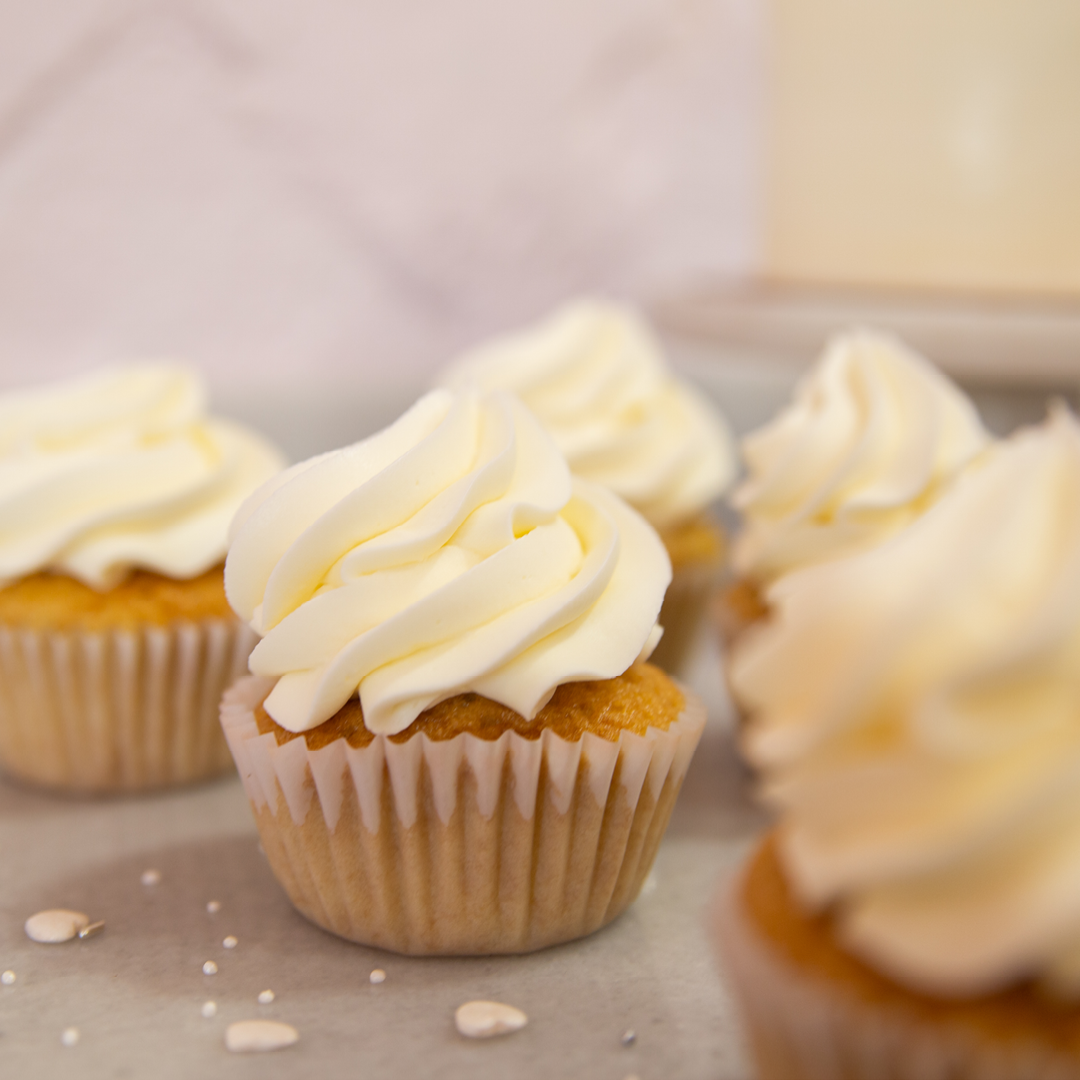 Cupcakes with custom logo