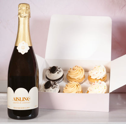 Perfect Pairing — Cupcakes + Cava Aisling (Brut o Rosé)