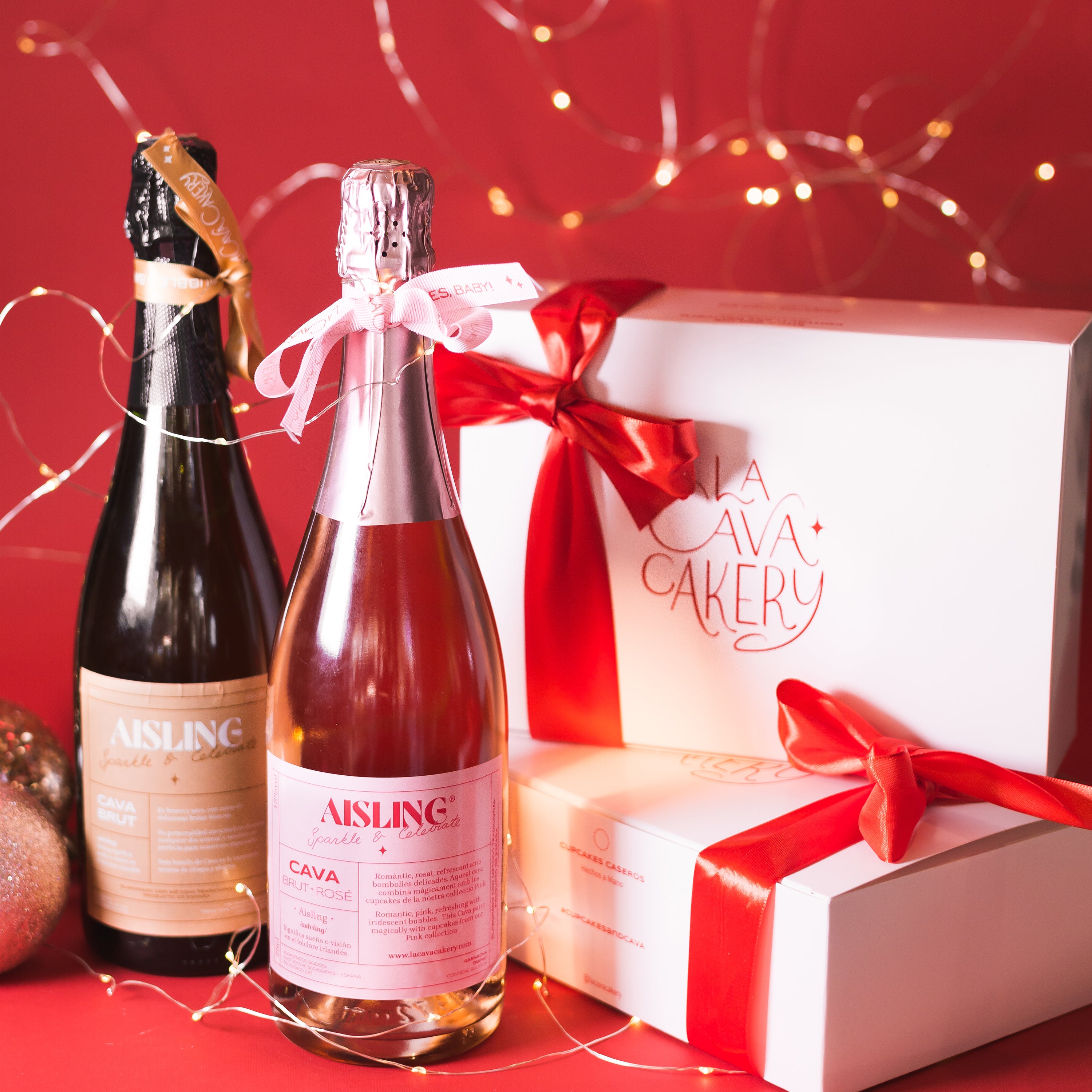 Oferta 12 Christmas box + 2 Bottles of Cava